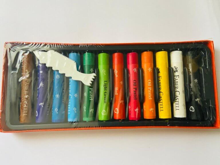 Faber Castell Oil Pastels 12 Colors – The School Box