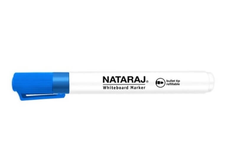 Nataraj Whiteboard Marker Pen Blue The School Box