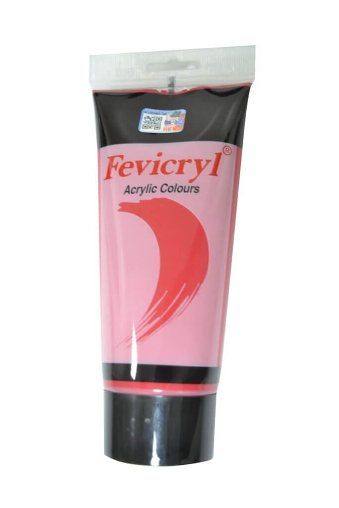Fevicryl Acrylic Colour Red 200ml Per Piece The School Box
