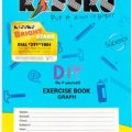 Exercise Book A5 Graph 96 pages Kasuku