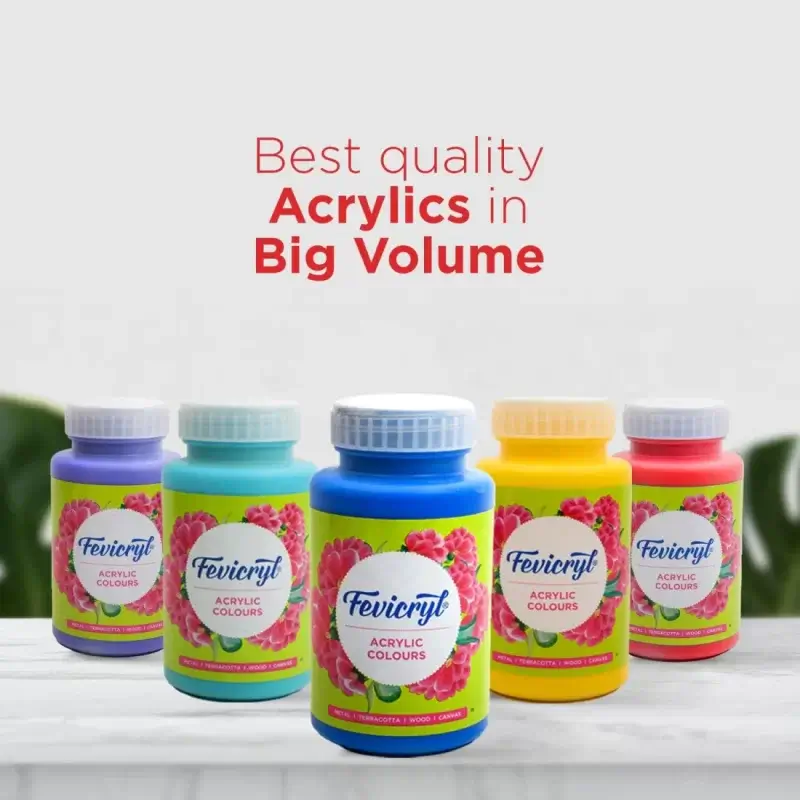 Fevicryl Acrylic Colours 500ml