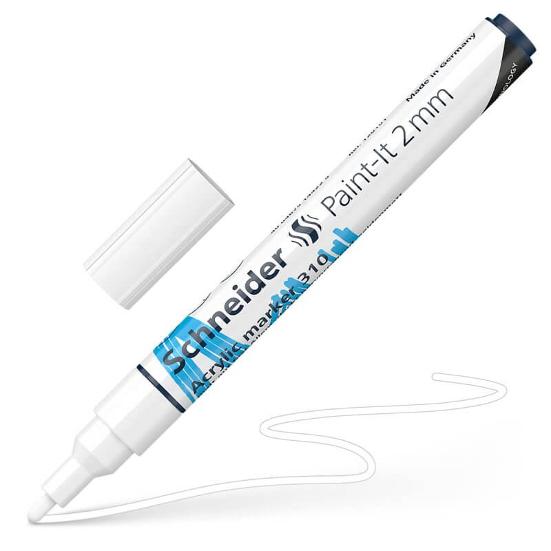 Acrylic Marker Pen White (Schneider brand)