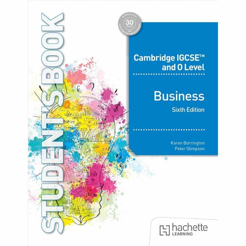 Hodder Cambridge IGCSE & O Lvl Business Studies 6ED