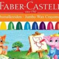 Faber Castel Crayons Jumbo Wax 12s 120040 90mm