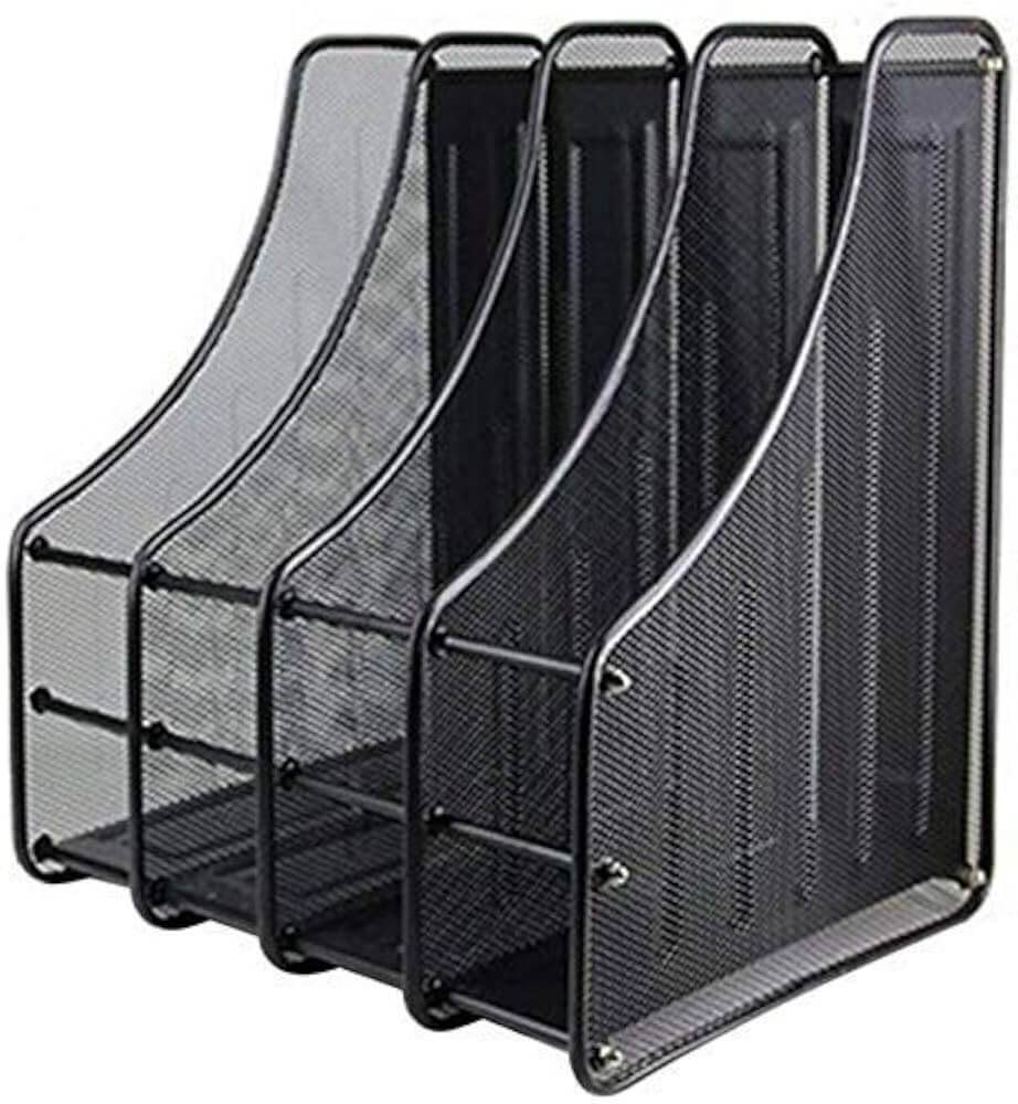 DESK/ FILE ORGANIZER METAL 4 TIER