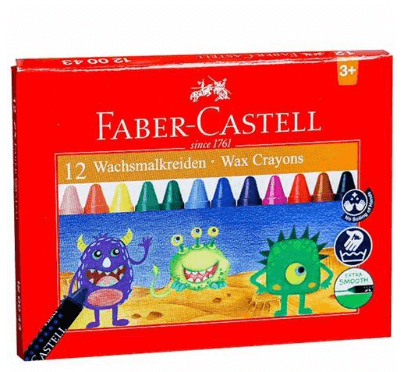 FC Crayons Regular Wax 12s 120043 75mm Art